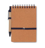 Caiet reciclat cu pix