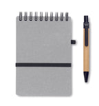 Caiet reciclat cu pix