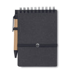 Caiet reciclat cu pix