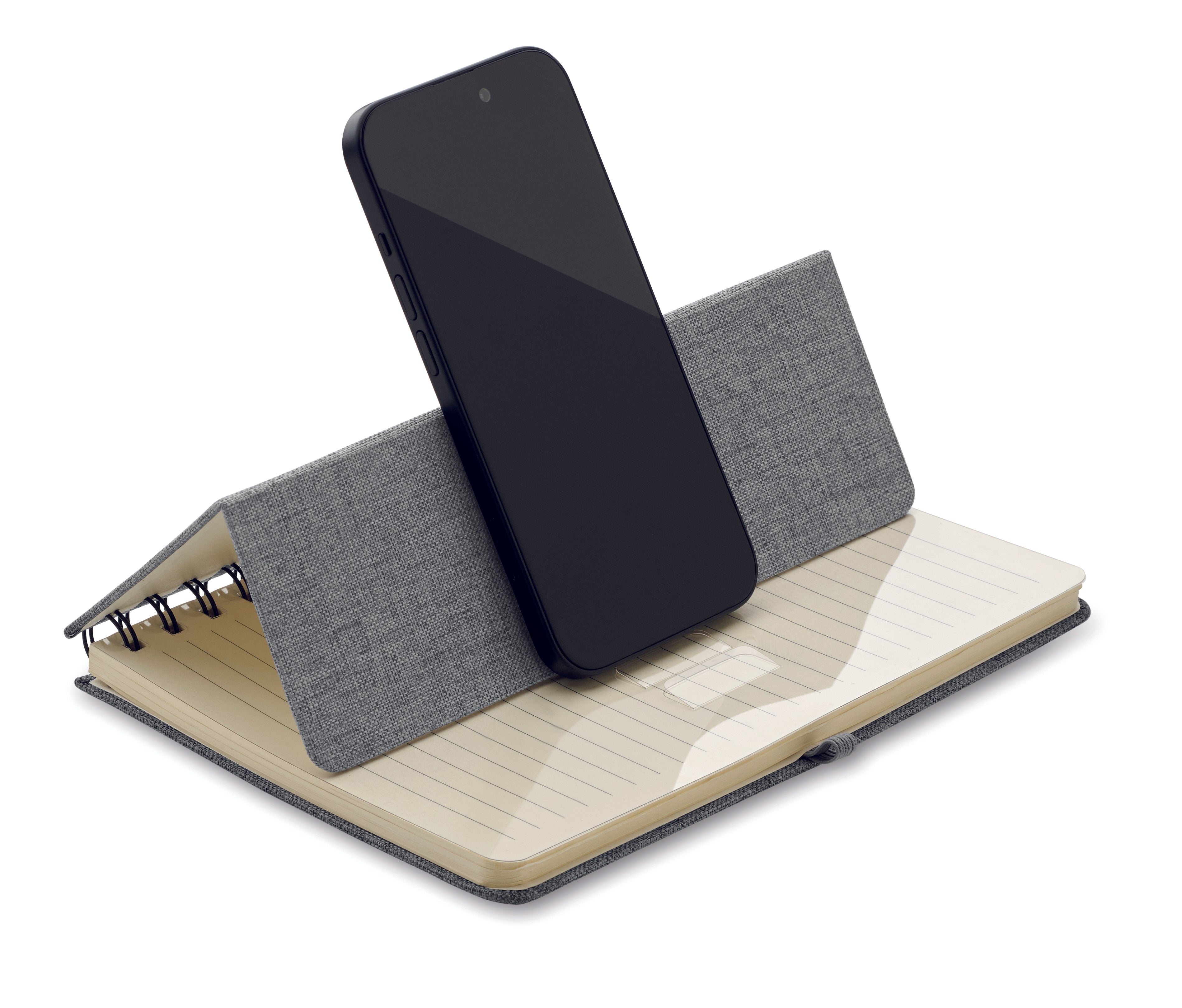 Notebook A5 cu suport pentru te