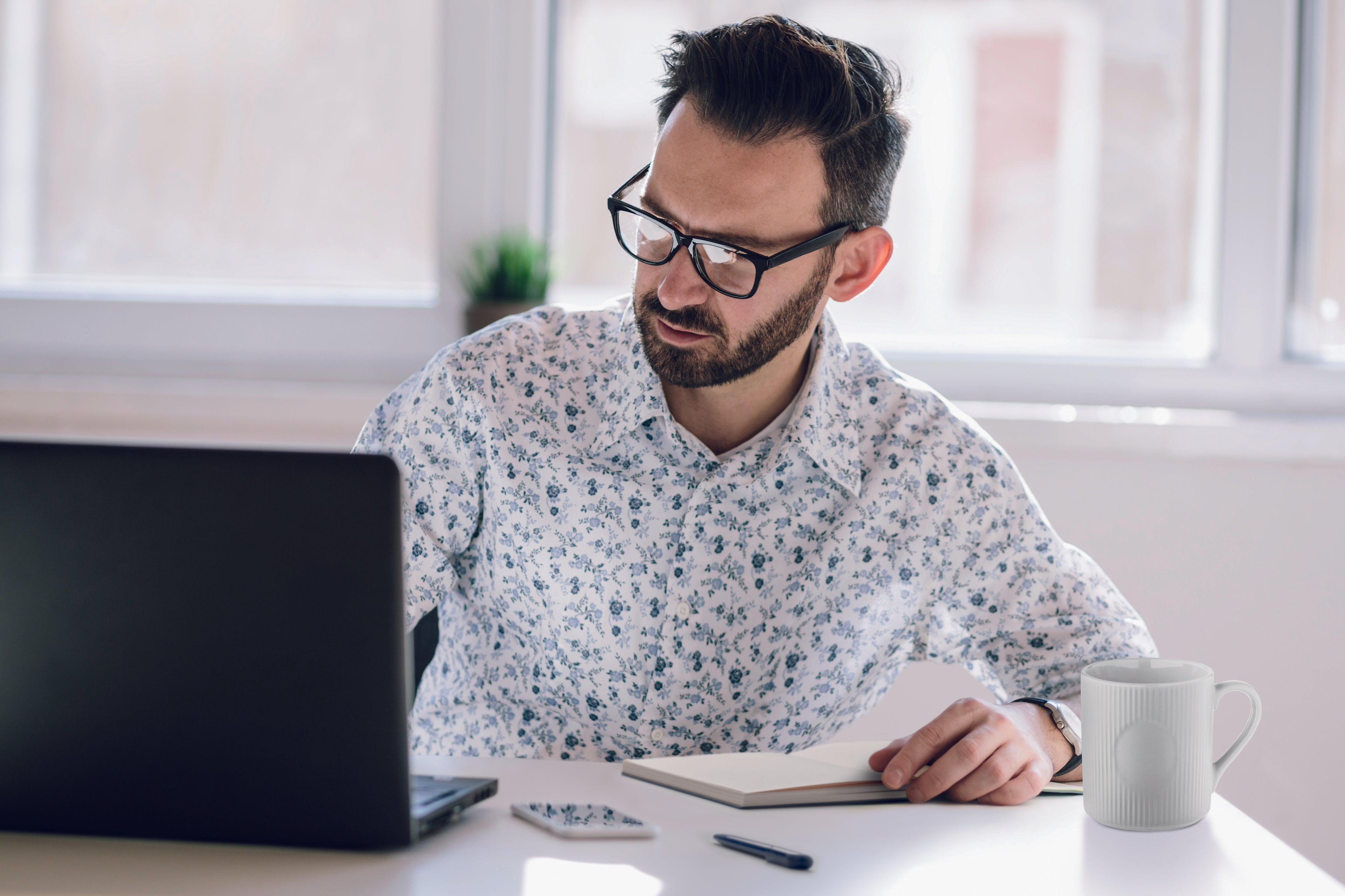 A5 PU notebook cu pix