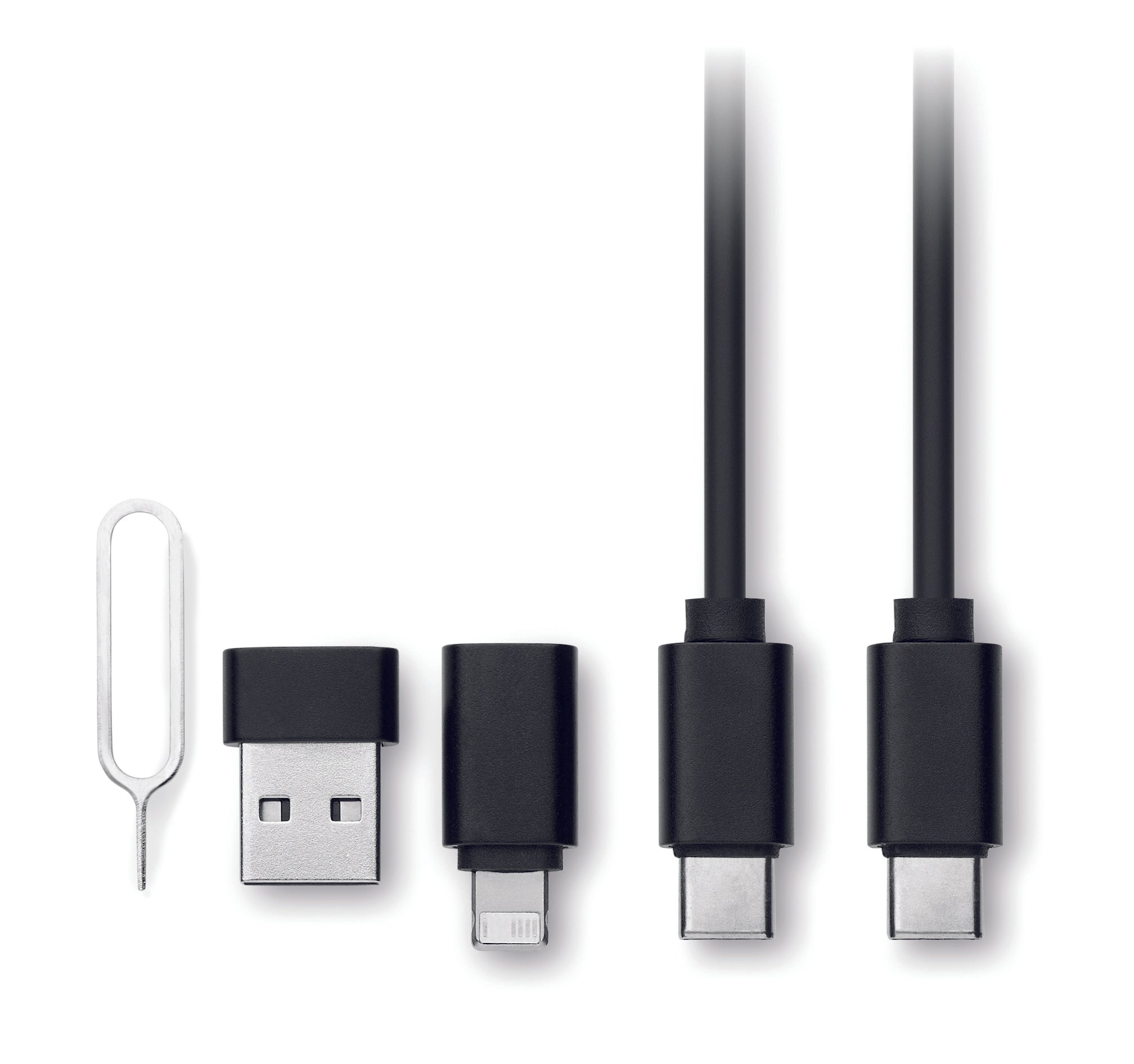 Set conector cablu 4 în 1 15W