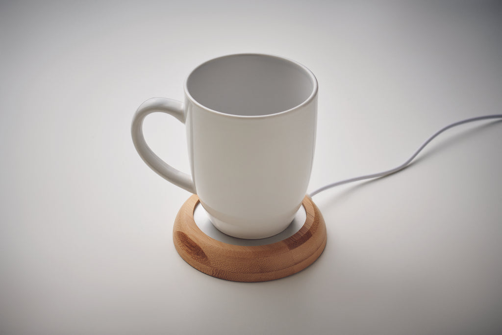 Încălzitor cană USB, bambus