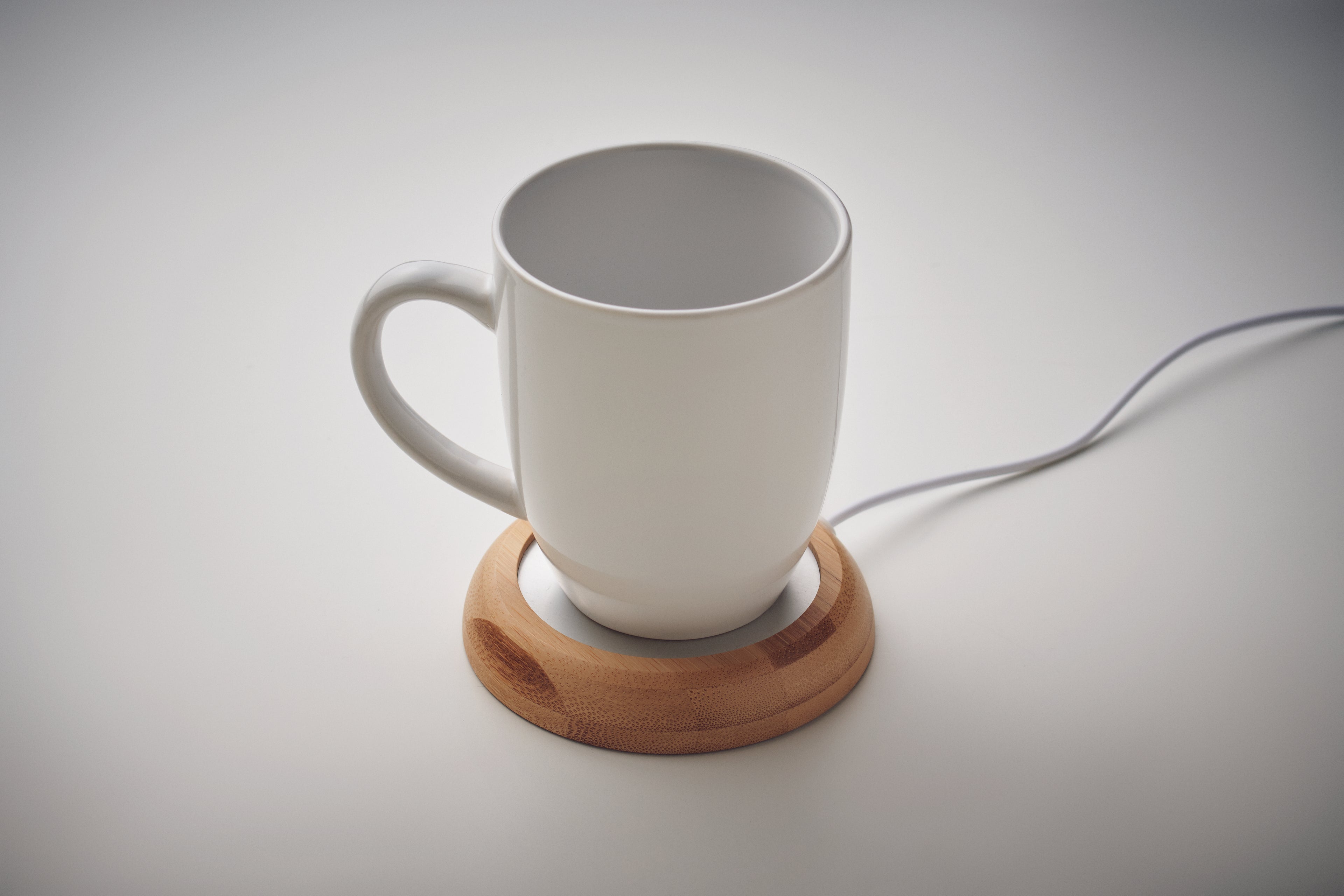 Încălzitor cană USB, bambus