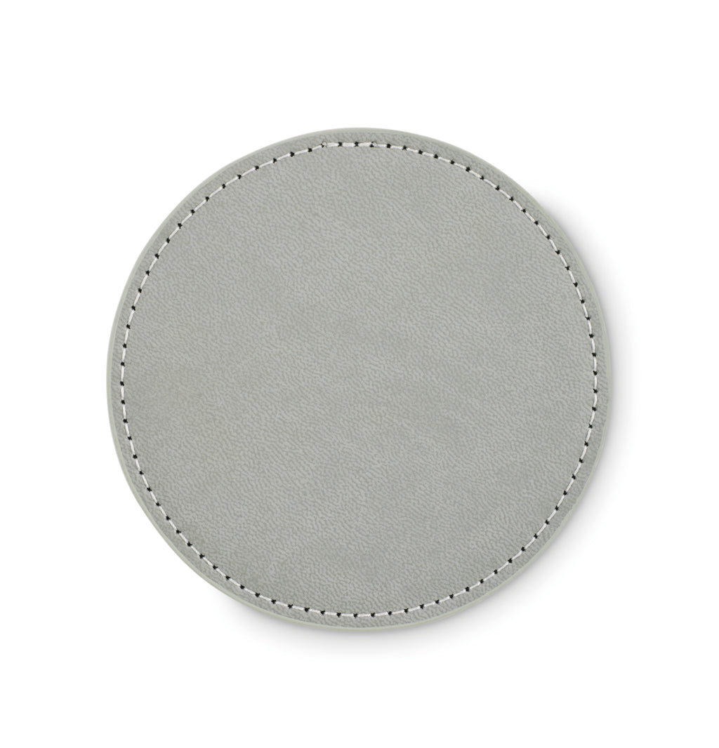 Coaster rotund în PU