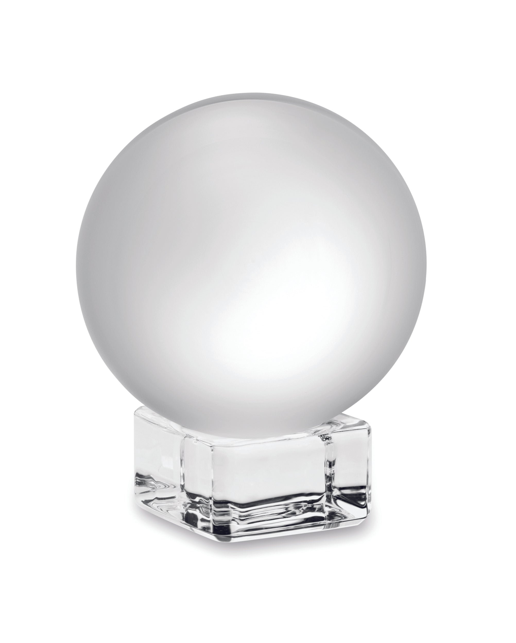 Trofeu rotund din sticlă