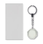 Breloc sticlă trofeu rotund