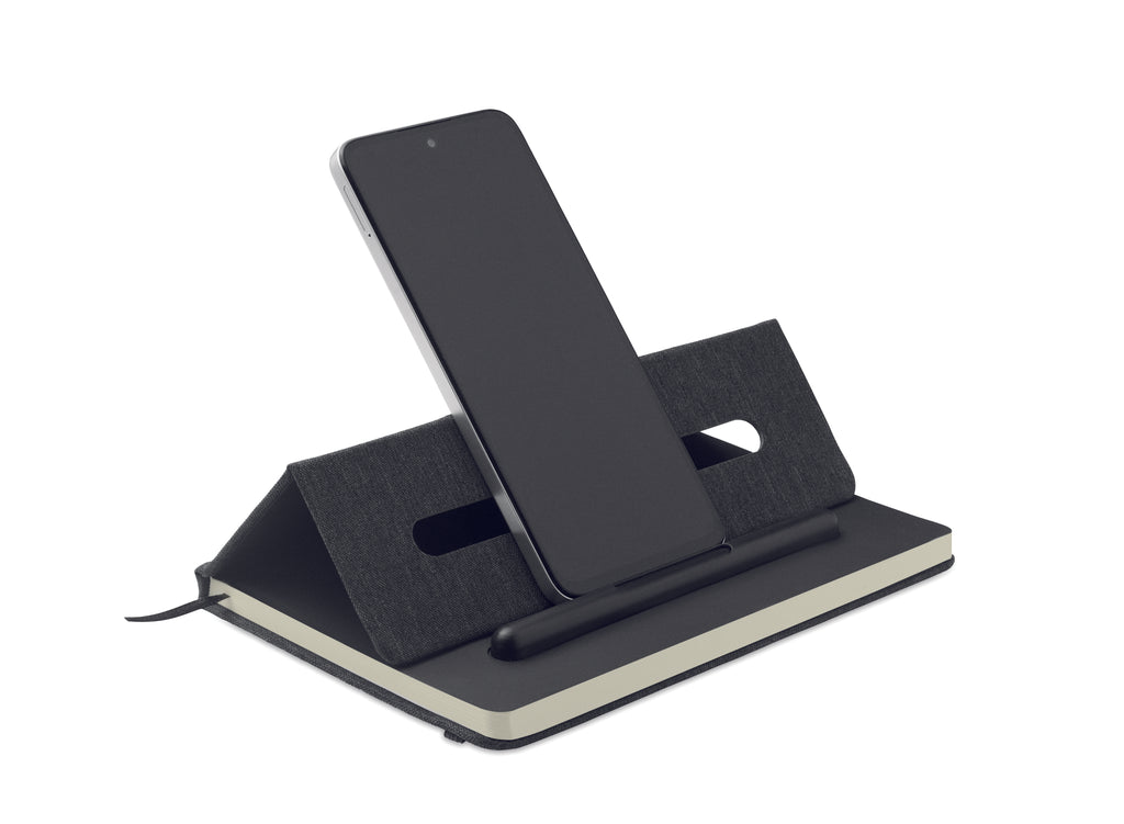 Notebook A5 cu suport telefon