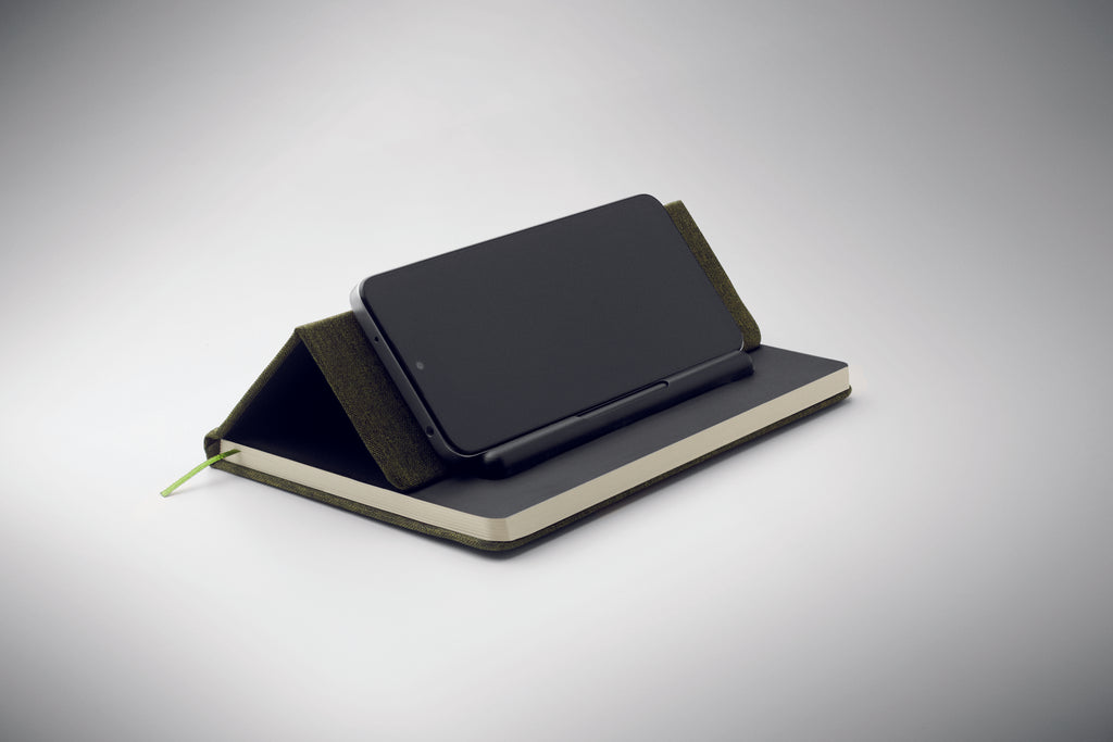 Notebook A5 cu suport telefon