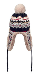 Căciulă tricotată cu urechi