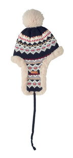 Căciulă tricotată cu urechi