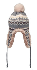 Căciulă tricotată cu urechi