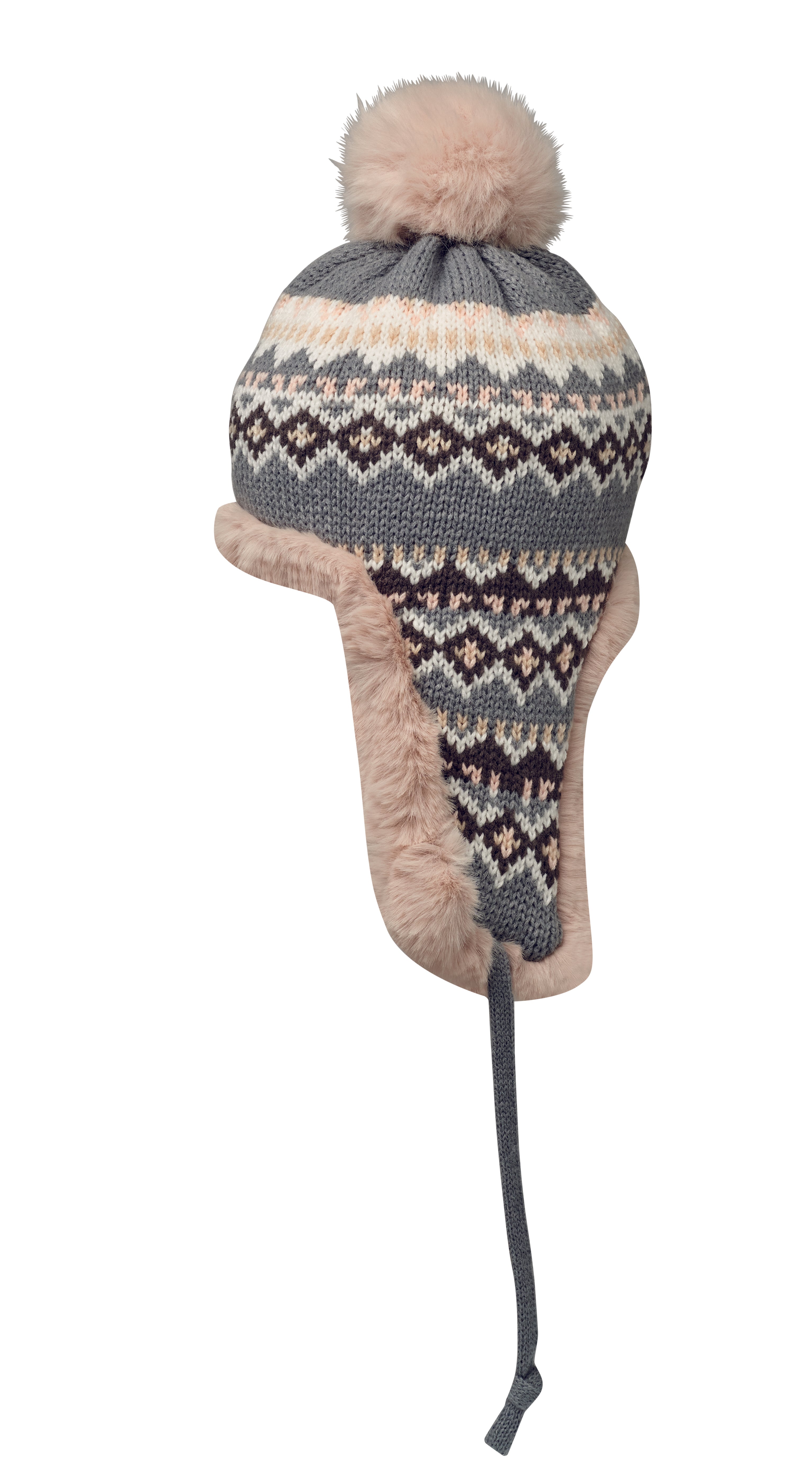 Căciulă tricotată cu urechi