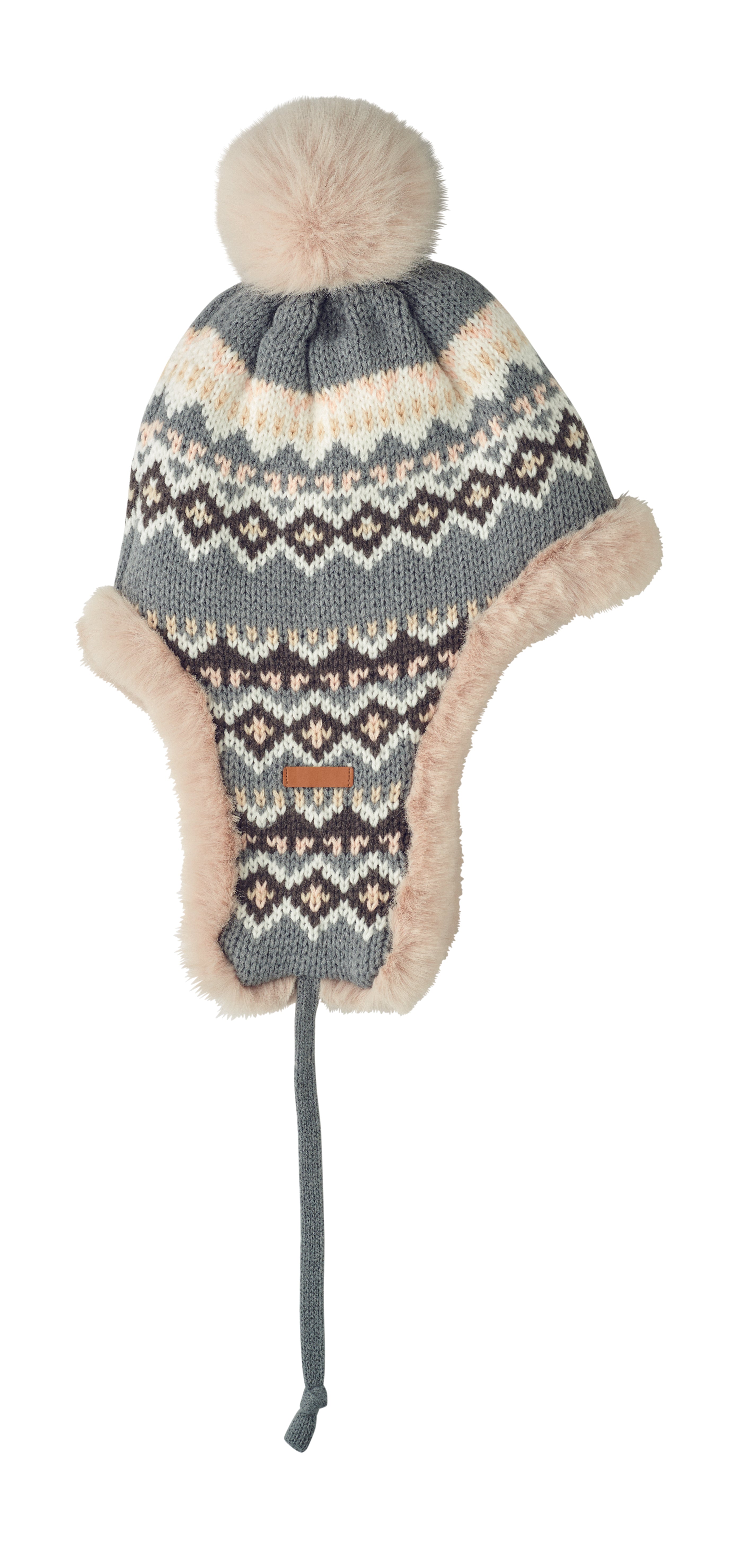 Căciulă tricotată cu urechi