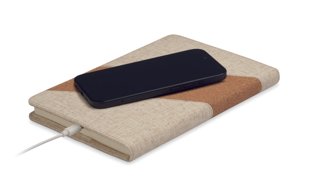 Notebook A5 cu încărcător 15W