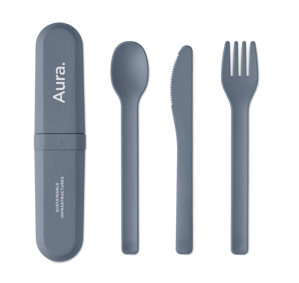 Set tacâmuri și cutie din PLA