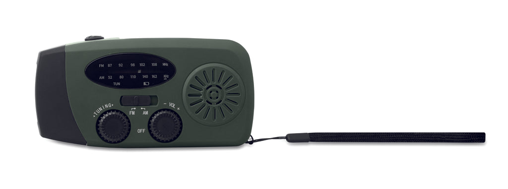 Radio portabil cu lanternă LED