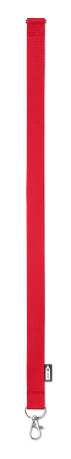 Lanyard din RPET cu carabină