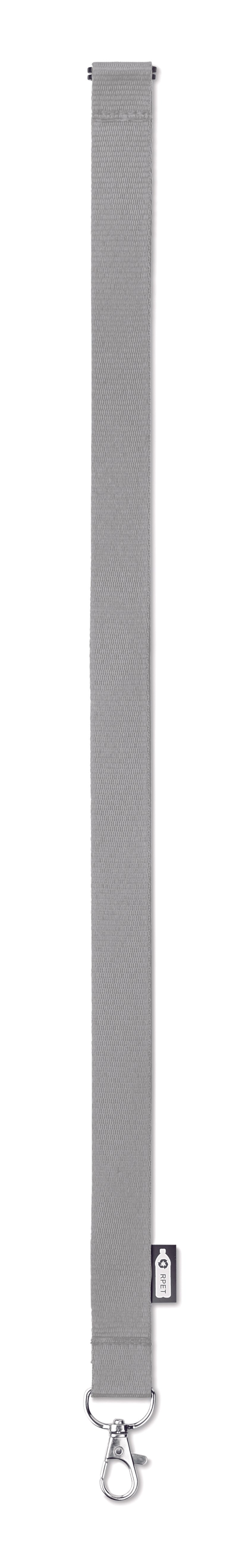 Lanyard din RPET cu carabină