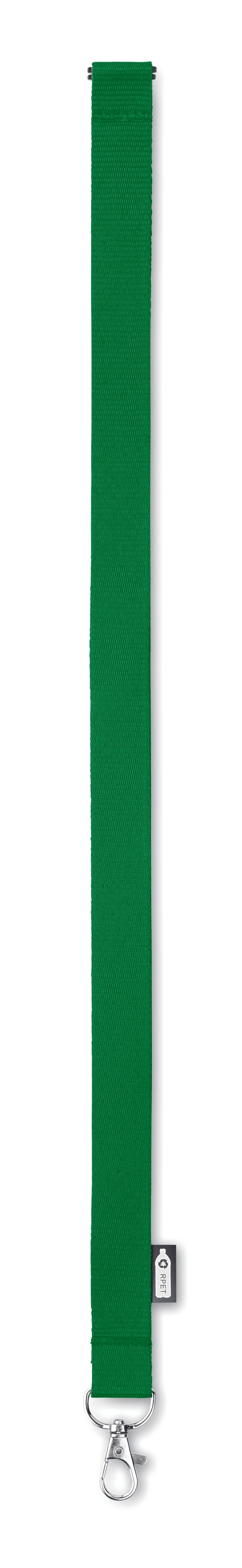 Lanyard din RPET cu carabină