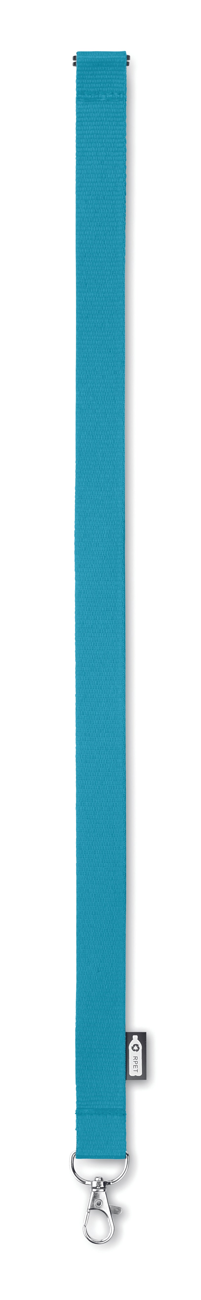 Lanyard din RPET cu carabină