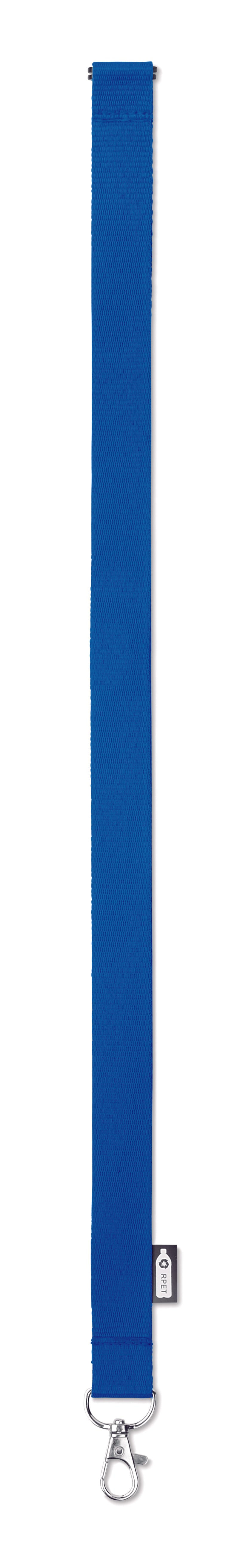 Lanyard din RPET cu carabină