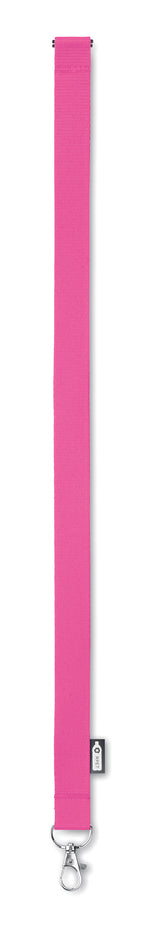 Lanyard din RPET cu carabină