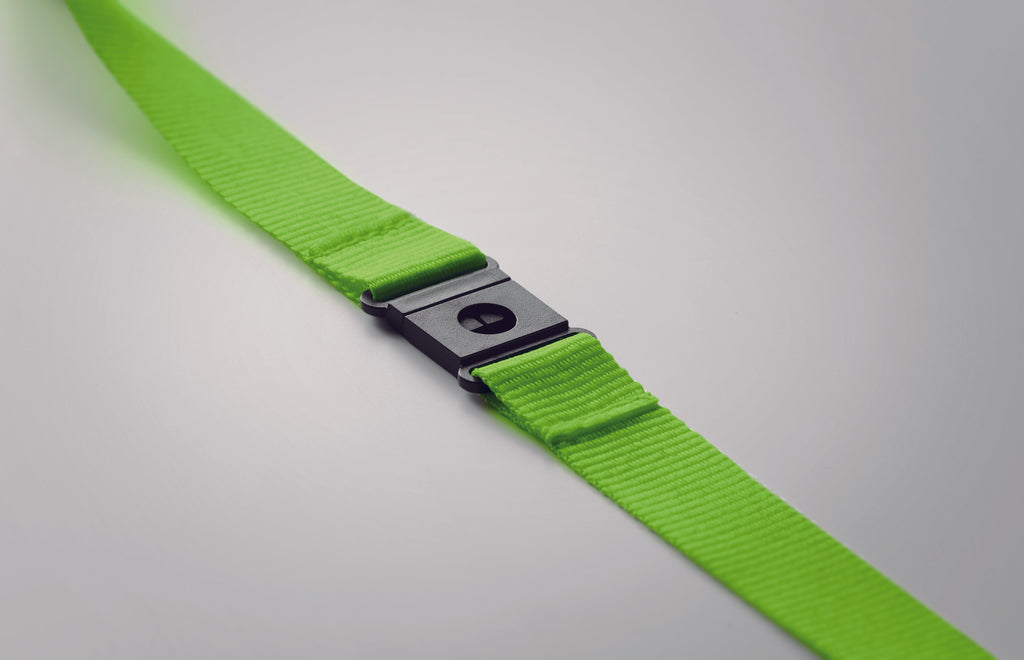 Lanyard din RPET cu carabină