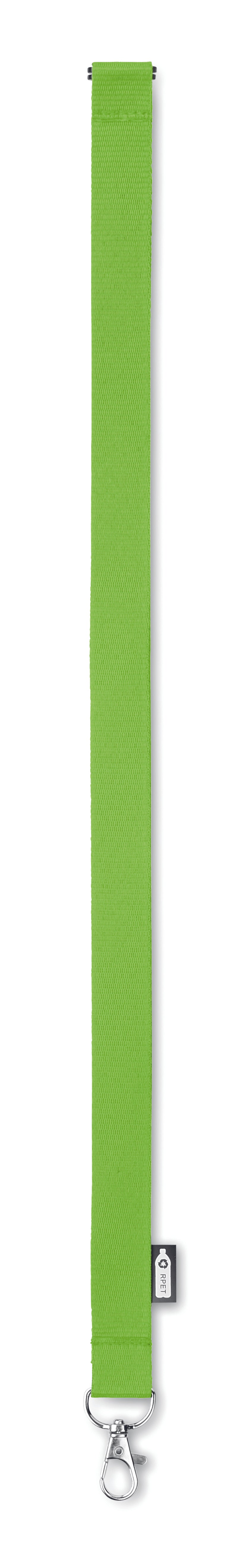 Lanyard din RPET cu carabină