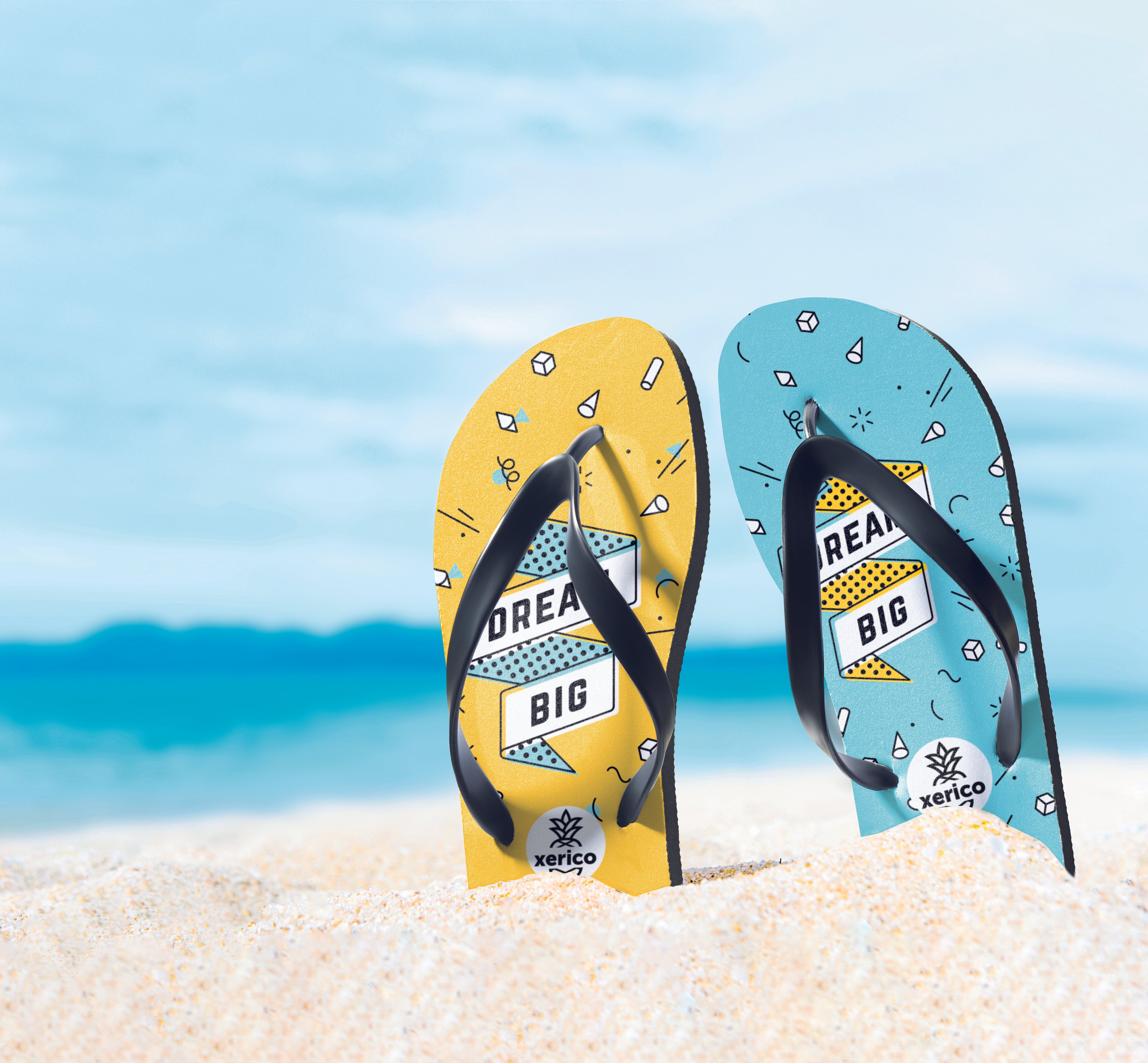 Papuci plajă pentru sublimare