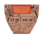 Vas teracota "nu ma uita"