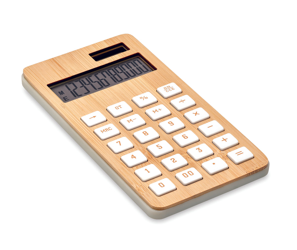Calculator bambus cu 12 cifre