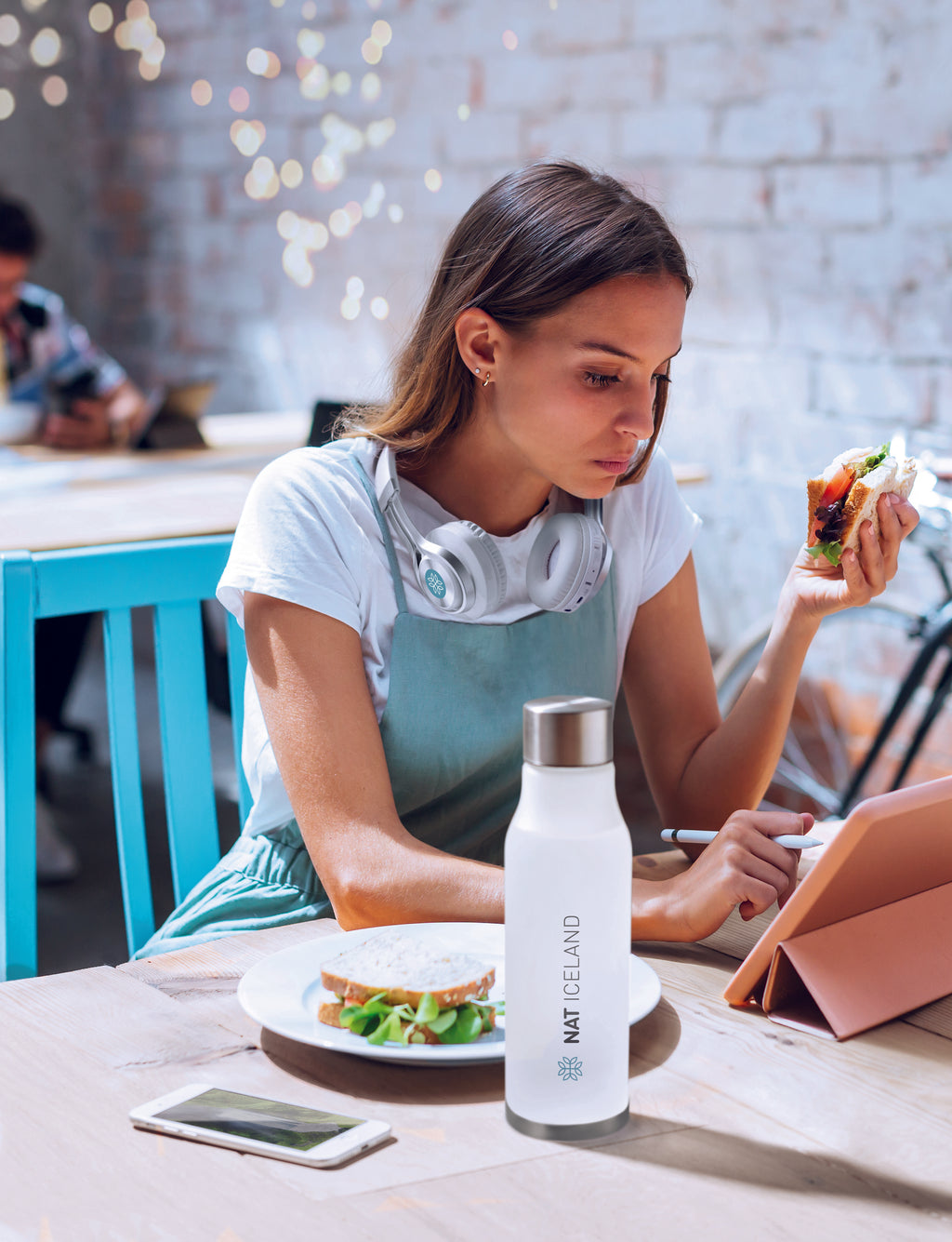 Sticlă RPET de 600ml