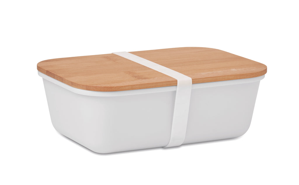 Cutie prânz, capac din bambus