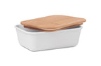 Cutie prânz, capac din bambus
