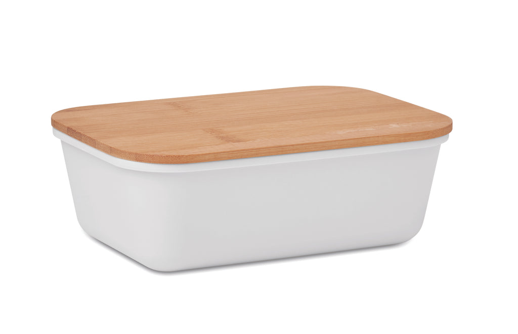 Cutie prânz, capac din bambus