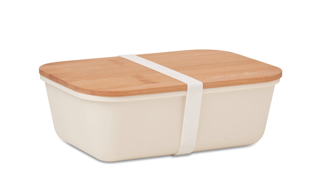 Cutie prânz, capac din bambus