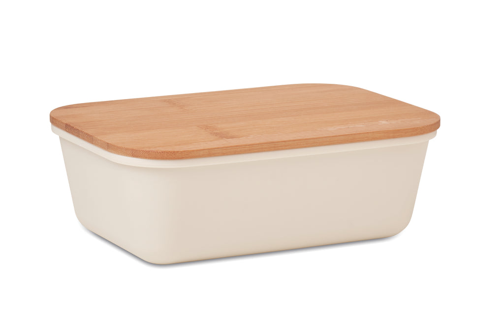 Cutie prânz, capac din bambus