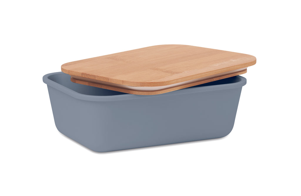 Cutie prânz, capac din bambus