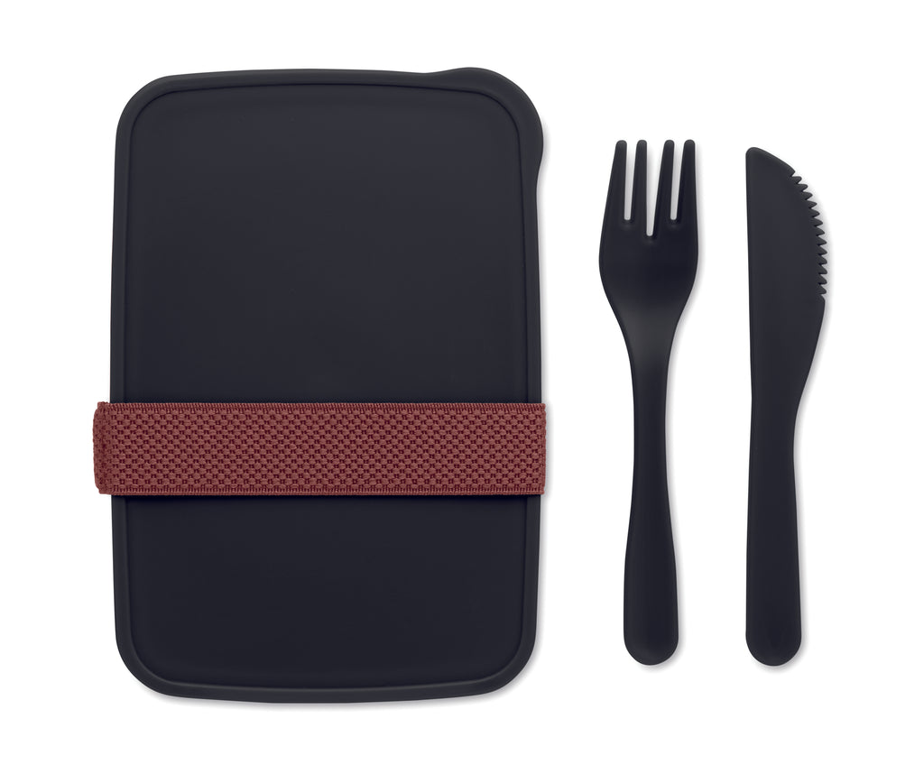 Cutie de prânz cu tacâmuri