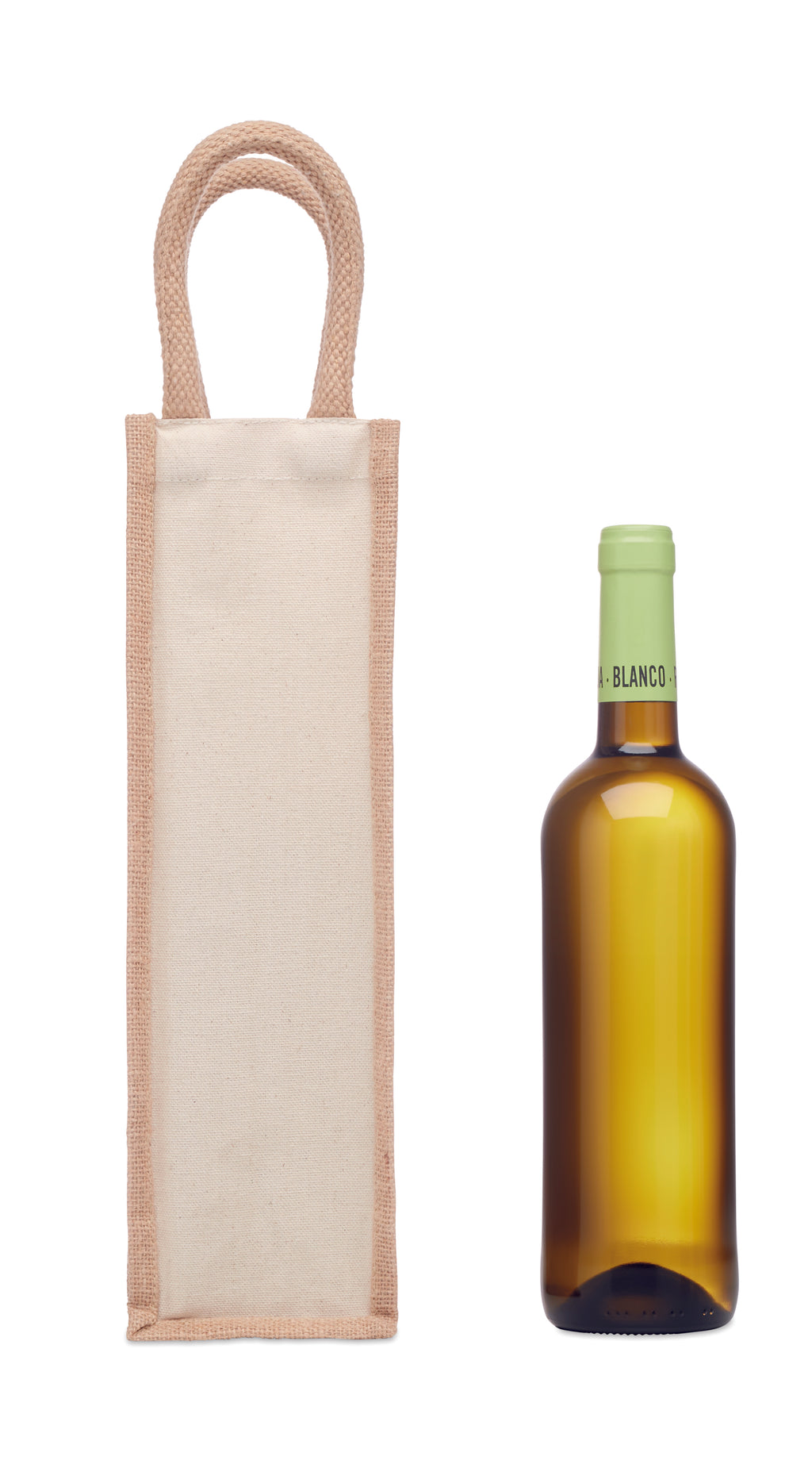 Pungă din iută pentru o sticlă