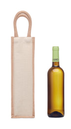 Pungă din iută pentru o sticlă