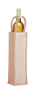 Pungă din iută pentru o sticlă
