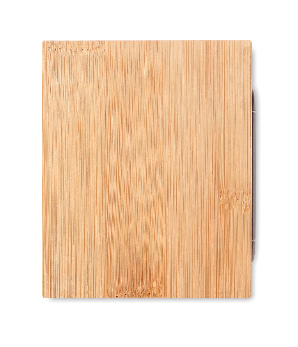 Suport din bambus și ceas LCD