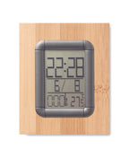 Suport din bambus și ceas LCD