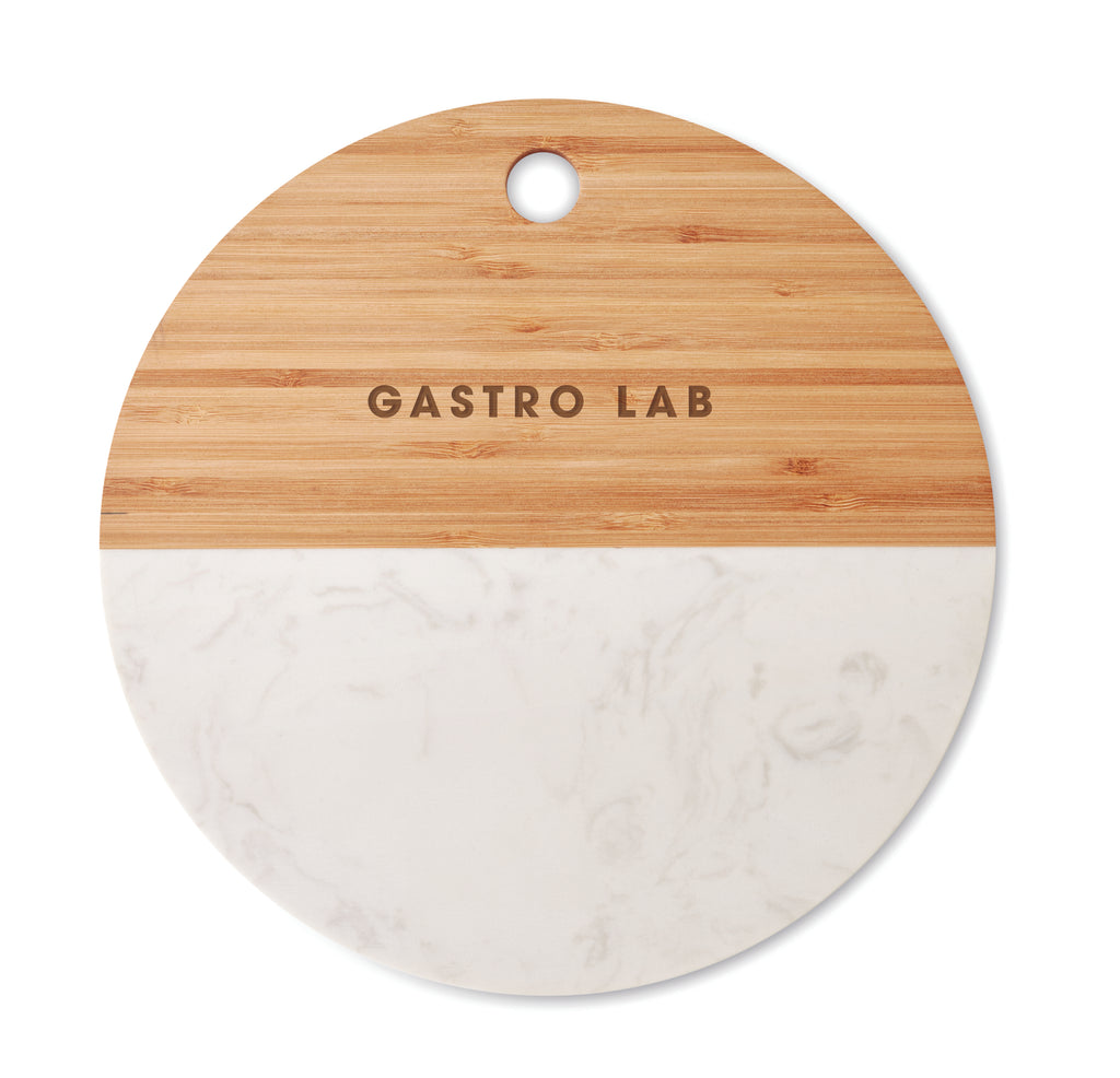 Platou din marmură/ bambus