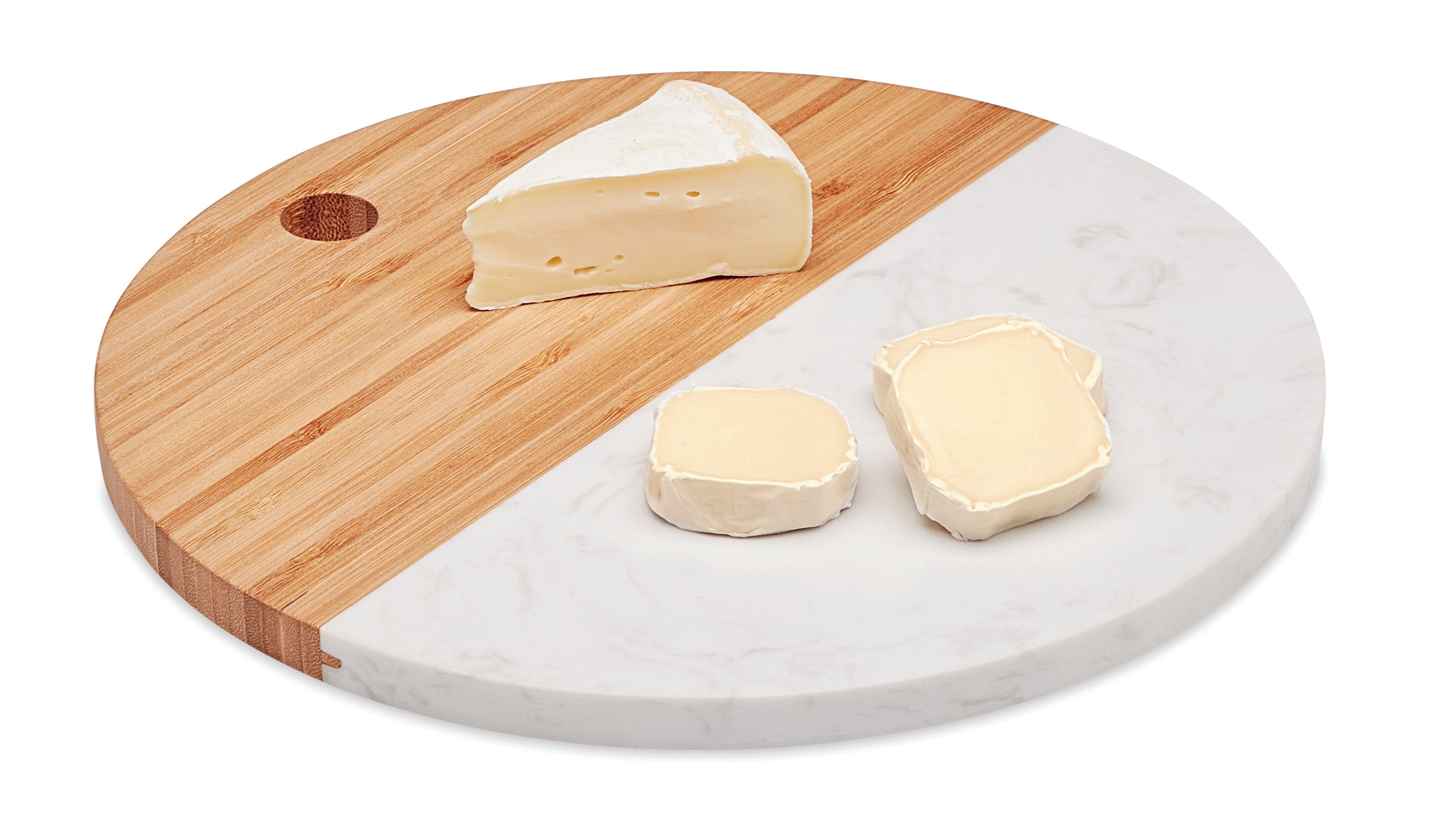 Platou din marmură/ bambus