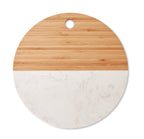 Platou din marmură/ bambus