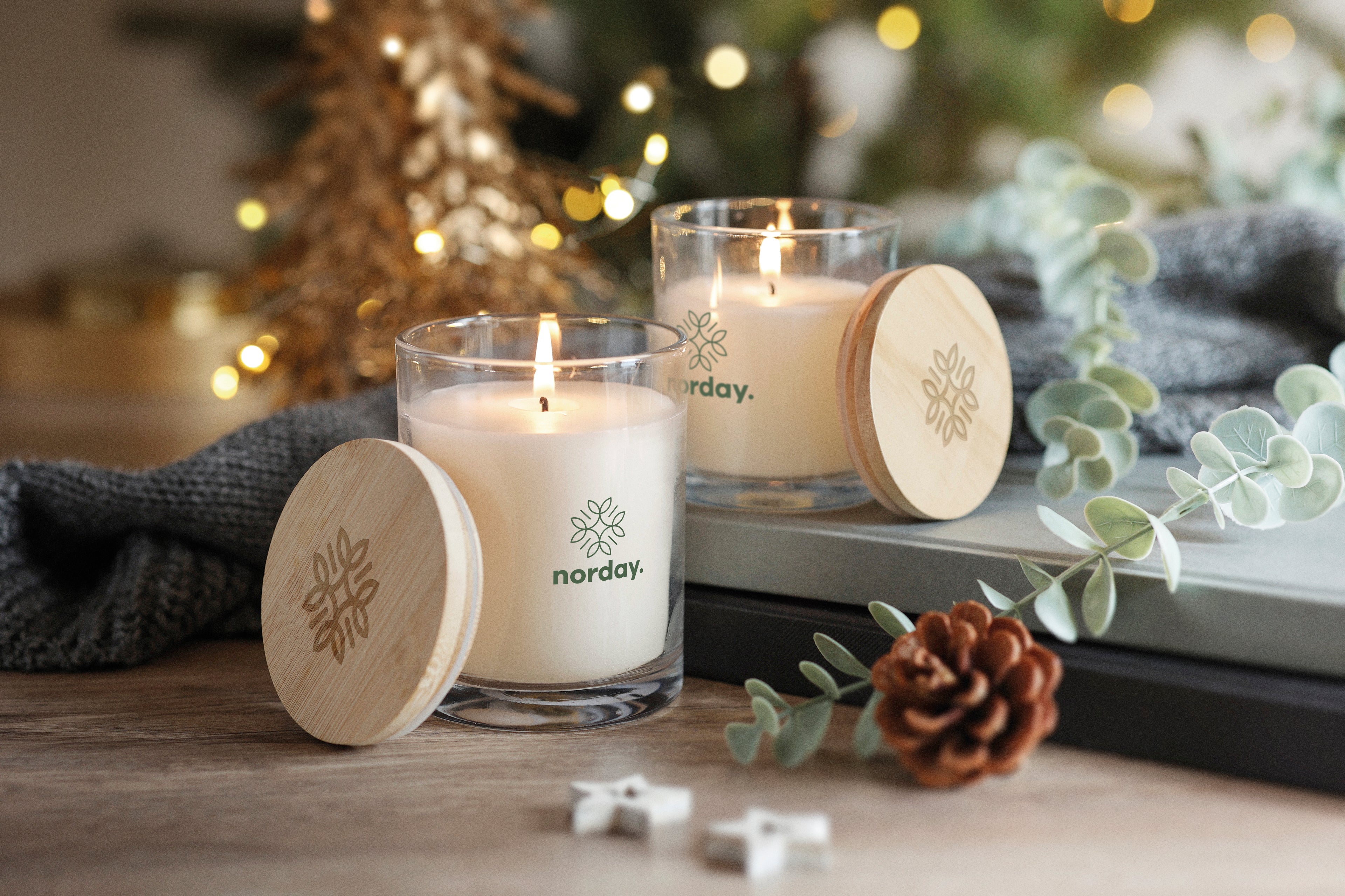 Lumânare cu parfum de vanilie