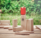 Joc șah viking din lemn de pin